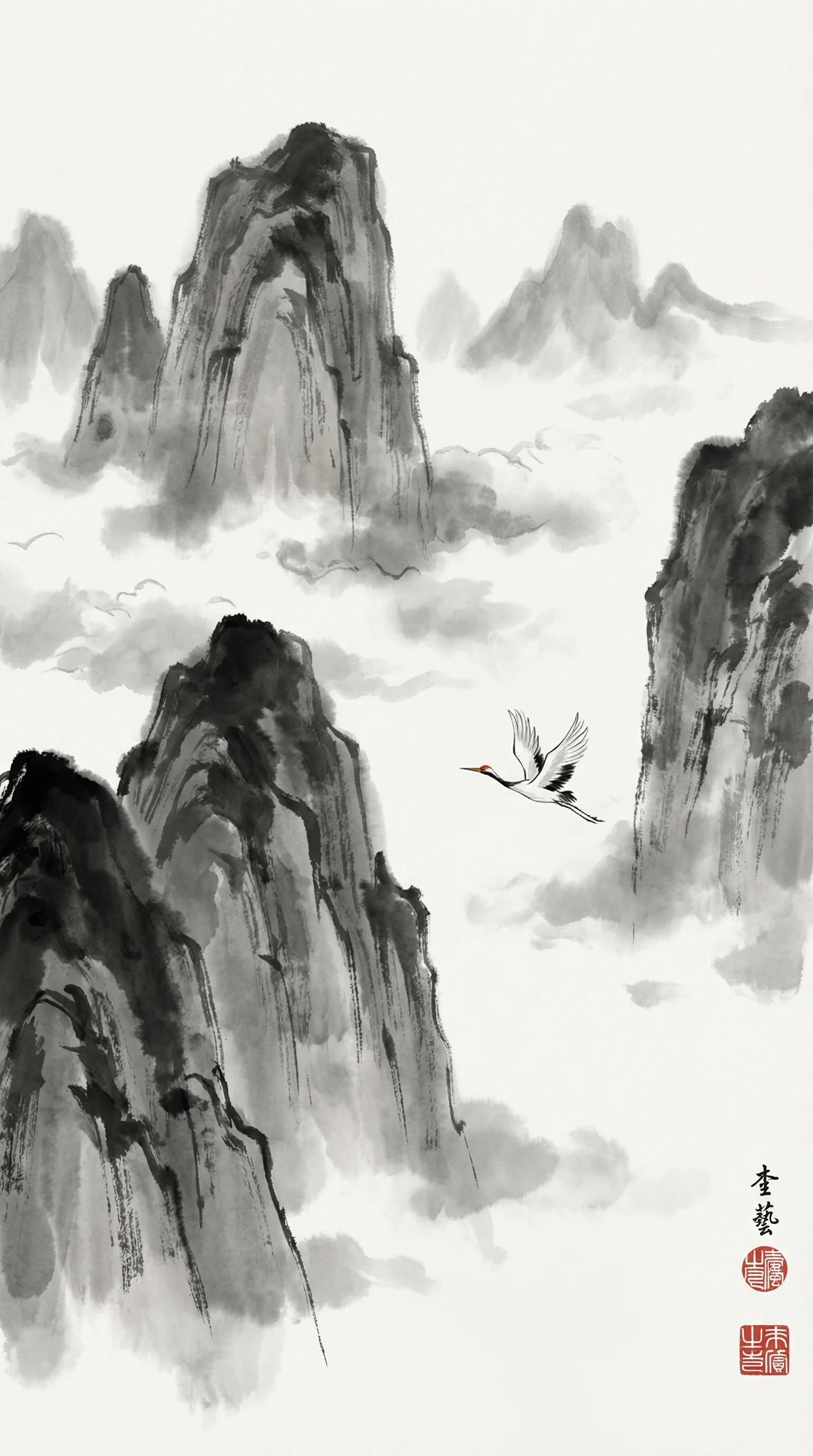 山水之间 - 独立动画短片预告 - 中国水墨动画